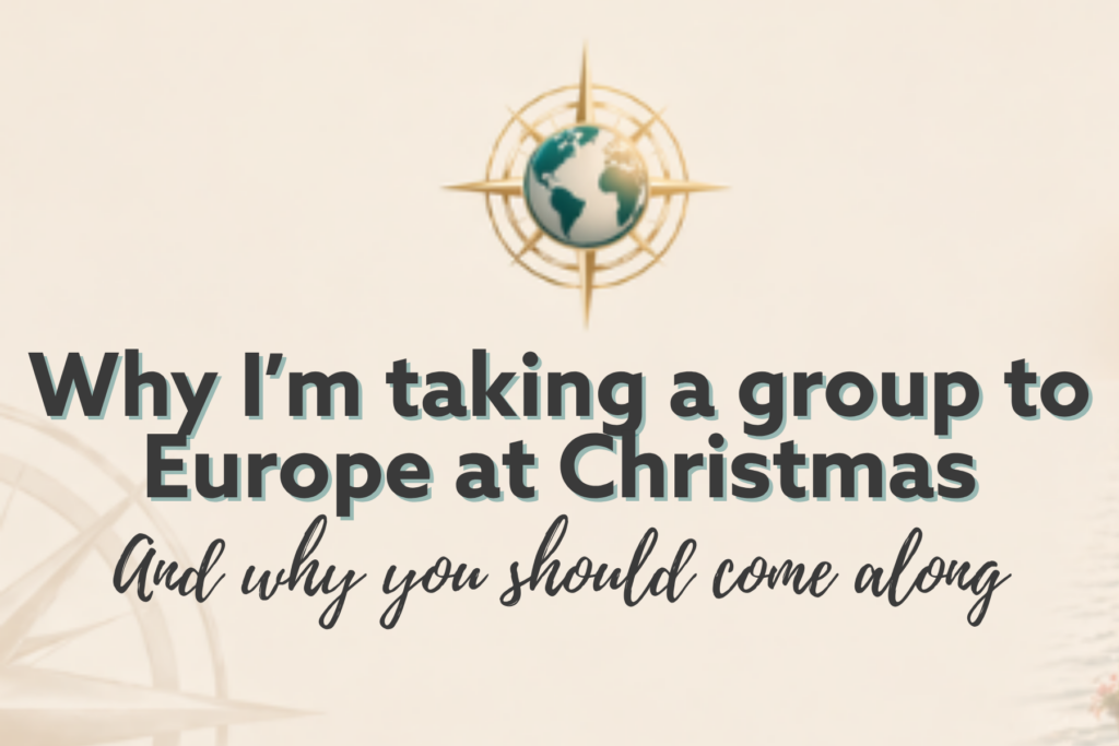 Graphic: Why I'm taking a group to Europe at Christmas
